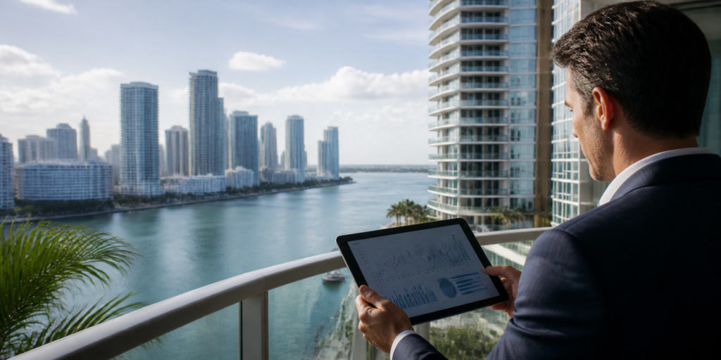 Análisis del mercado inmobiliario de Miami y el desempeño de sus condos en 2026.