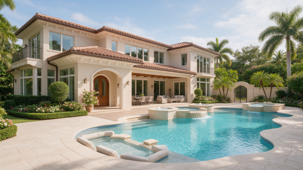 Mercado de propiedades en Coral Gables Miami 2026.